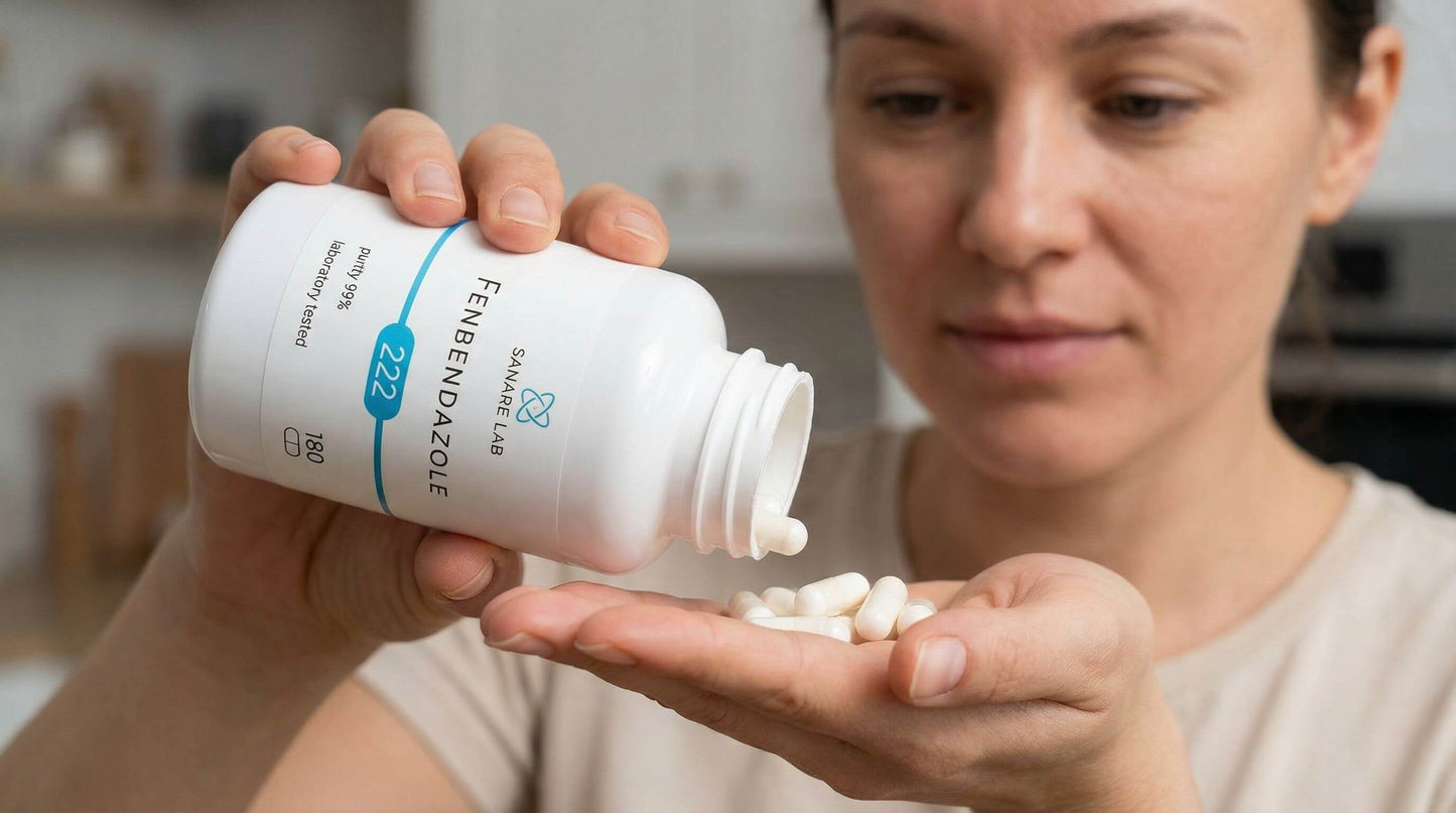 Fenbendazole 222 mg, 180 units, Purity >99%, laboratory tested