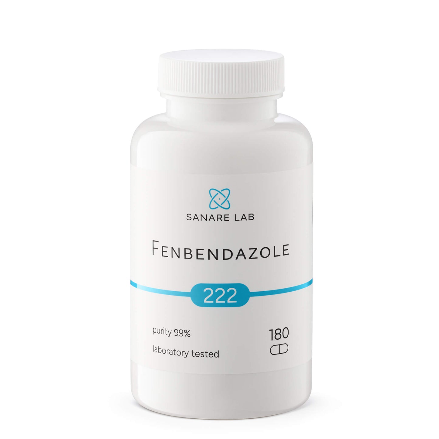 Fenbendazole 222 mg, 180 units, Purity >99%, laboratory tested - SanareLab
