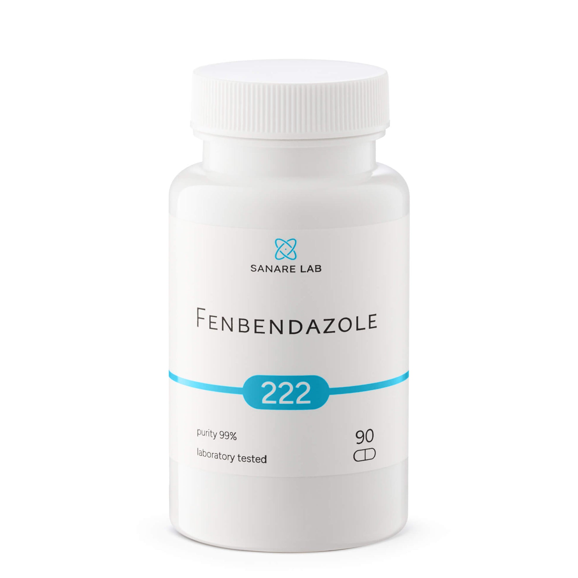 Fenbendazole 222 mg, 90 units, Purity >99%, laboratory tested - SanareLab