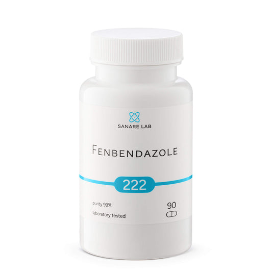 Fenbendazole 222 mg, 90 units, Purity >99%, laboratory tested - SanareLab