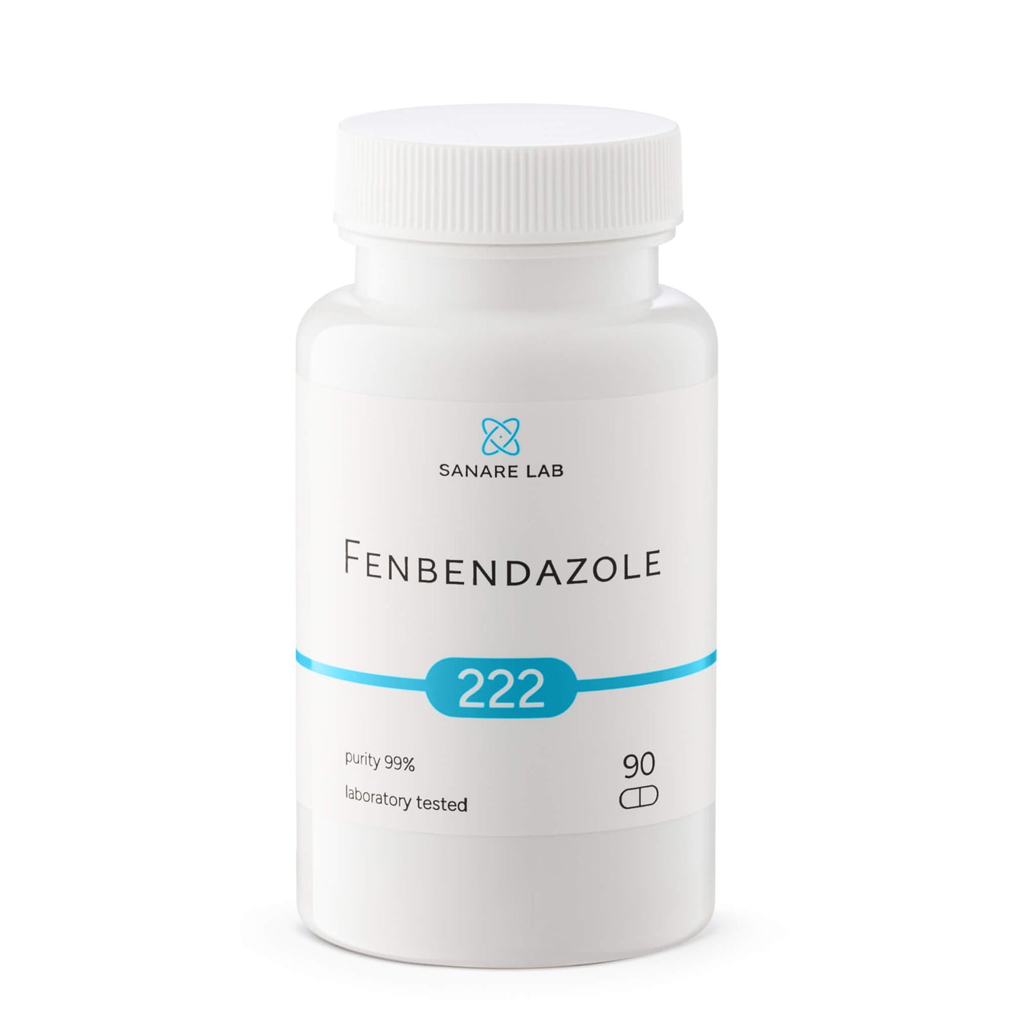 Fenbendazole 222 mg, 90 units, Purity >99%, laboratory tested - SanareLab