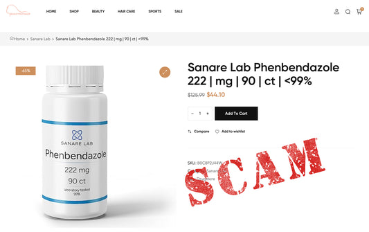 Be aware of a new scam - SanareLab