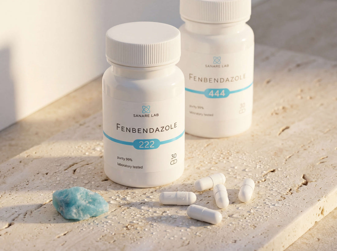 Fenbendazole 444 mg vs 222 mg — side-by-side dosage comparison