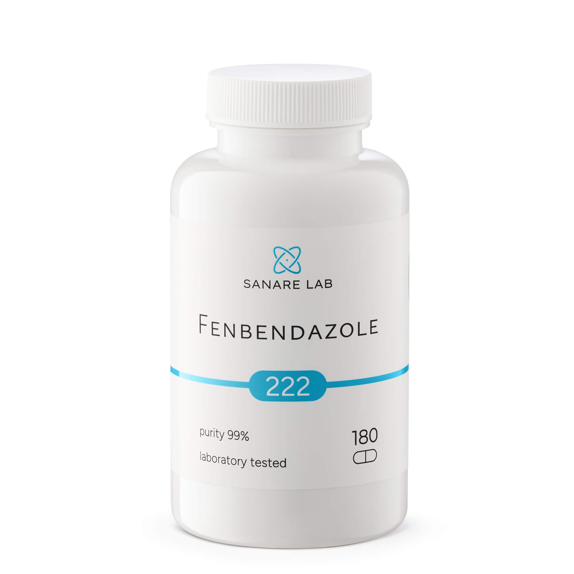 Fenbendazole 222 mg, 180 units, Purity >99%, laboratory tested - SanareLab