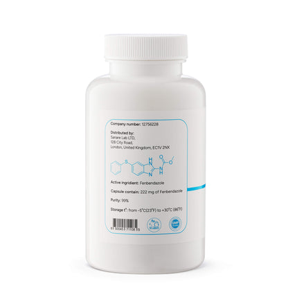 Fenbendazole 222 mg, 180 units, Purity >99%, laboratory tested - SanareLab