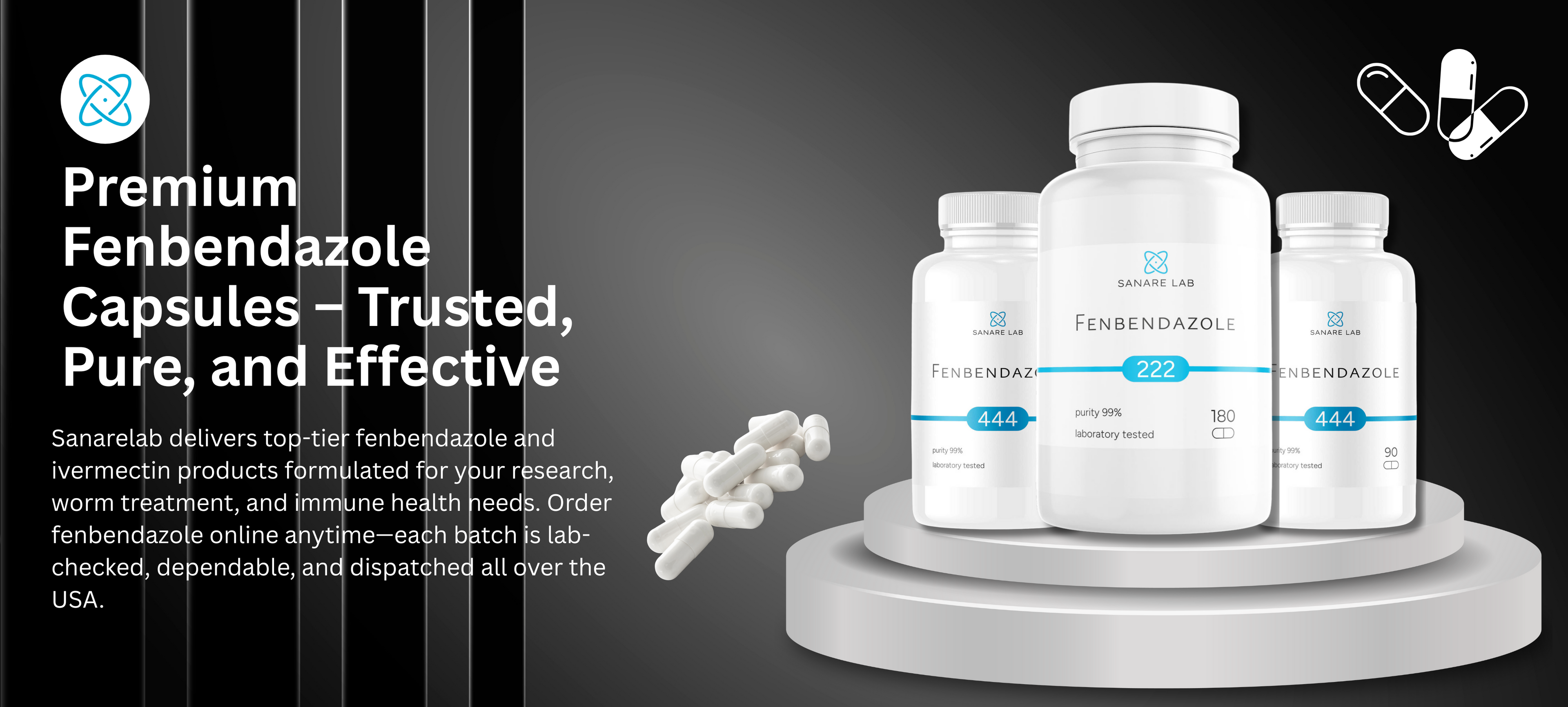 Sanarelab_Fenbendazole_Capsules_Desktop Banner