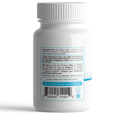 Blue Essence – Methylene Blue 12 mg | 60 Capsules | with Vitamin C + Organic Cocoa Powder