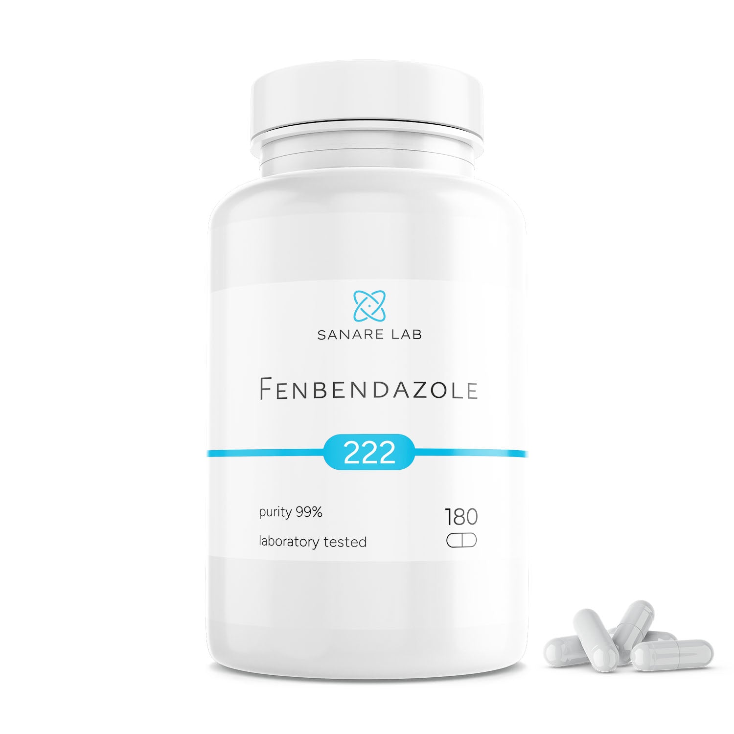 Fenbendazole 222 mg 180 capsules