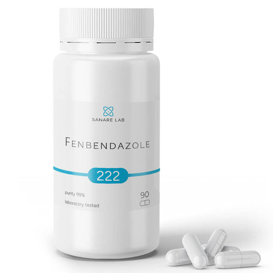 Fenbendazole 222 mg, 90 units, Purity >99%, laboratory tested - SanareLab